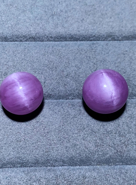 天然莹润紫锂辉石球吊坠水晶饰品