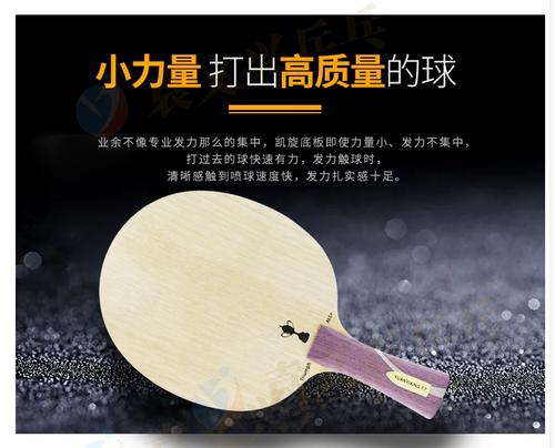 袁义兴乒乓凯旋七层外置纤维特制专业乒乓球底板乒乓球横板直板 - 图1