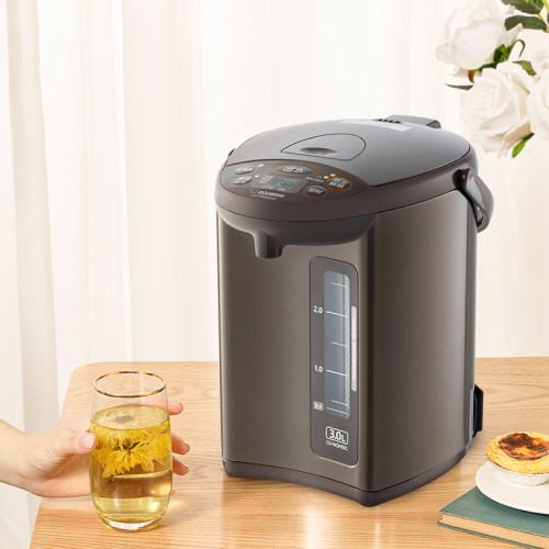 ZOJIRUSHI/象印 CD-WQH40C全自动不锈钢防倾倒家用电热水壶保温壶 - 图2