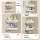 Bathroom shelves without drilling holes