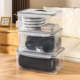 Transparent thickened dustproof and moisture-proof camera storage box