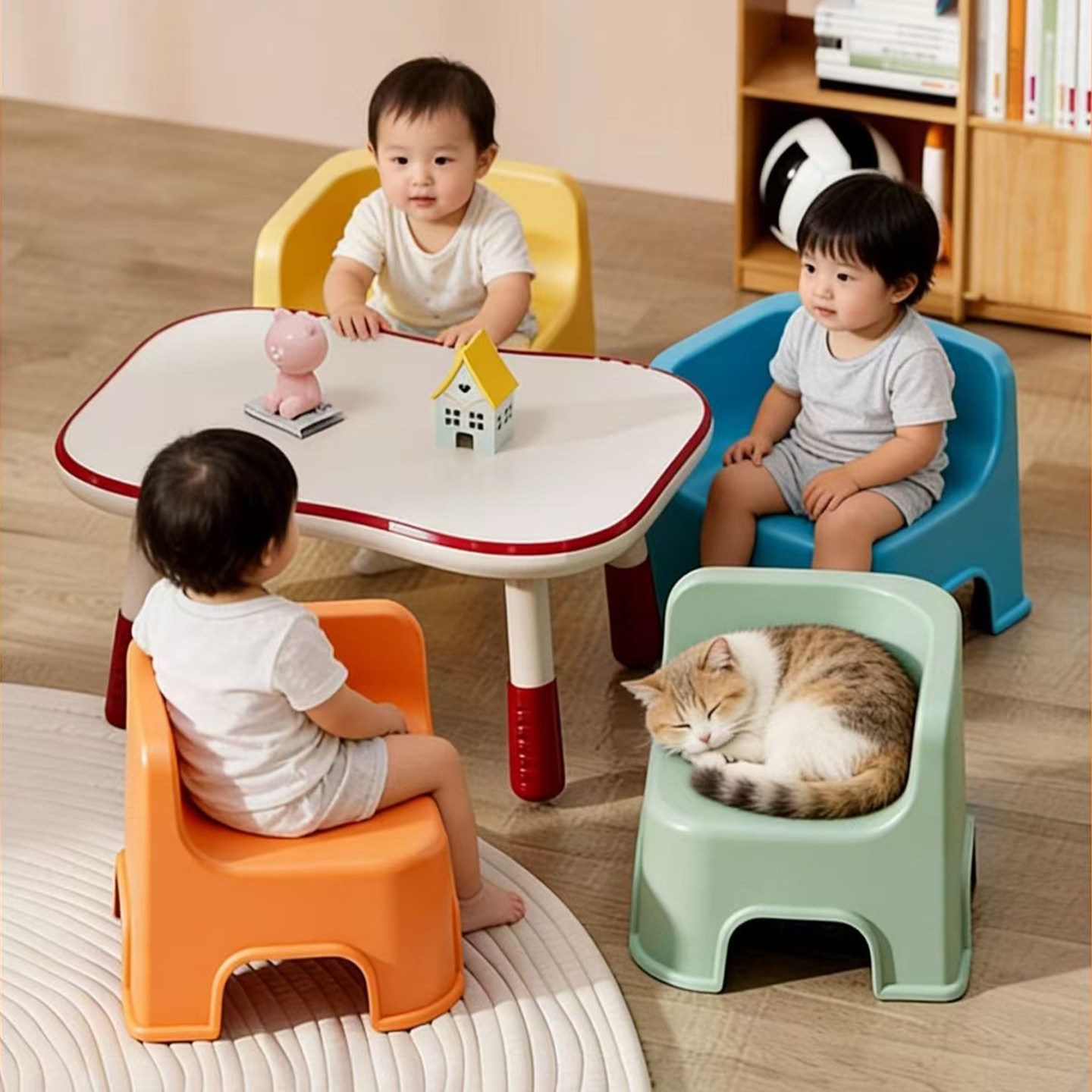 猫椅小凳子猫窝儿童凳家用椅子猫沙发小板凳座椅矮凳换鞋凳洗澡凳,淘宝优惠券,粉丝福利购,淘宝优惠卷