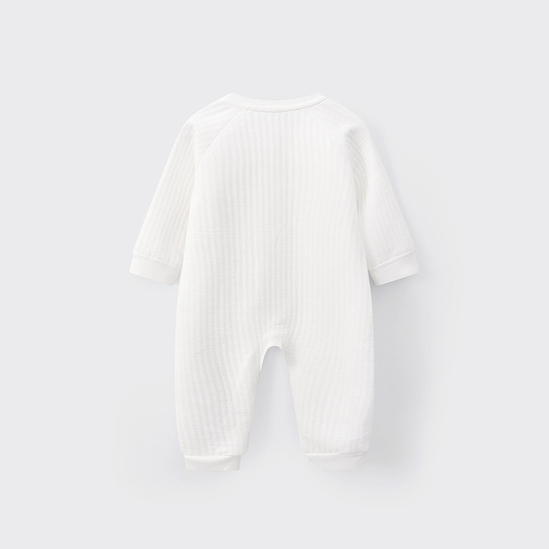 新生儿三层保暖加厚爬服男女宝宝春秋冬款婴儿连体衣空气层夹棉,淘宝优惠券,粉丝福利购,淘宝优惠卷