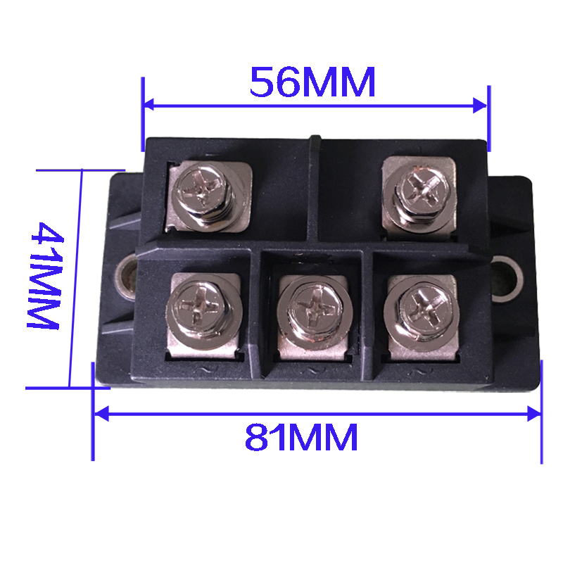 三相桥式整流器模块MDS100A-1600V桥堆桥组MDS150A-1600V整流桥 - 图2