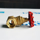 Jackron brass gate valve tap water valve internal thread thread air conditioning fire pipe valve 169 Z15W-16T