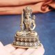 Retro Messing Void Bodhisattva Statue Desktop Ornamente Religiöse Opfergaben Buddha Statuen Kunsthandwerk Wenwan Alte Bronze Dekoration