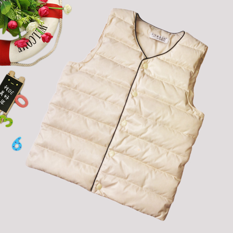 秋冬羽绒马甲少年儿童保暖贴身时尚防寒坎肩轻薄新款男女宝宝背心,淘宝优惠券,粉丝福利购,淘宝优惠卷