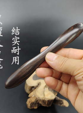 发簪古风檀木盘发簪子简约现代