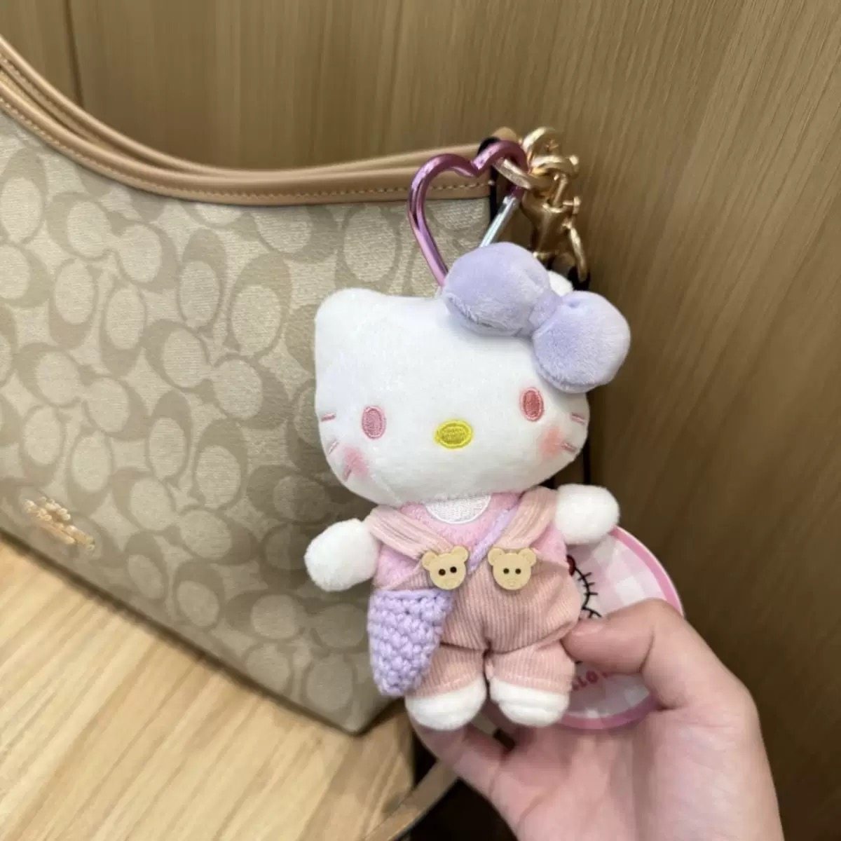 【正版】厨师hellokitty包包挂件毛绒公仔玩偶生日礼物女闺蜜可爱,淘宝优惠券,粉丝福利购,淘宝优惠卷