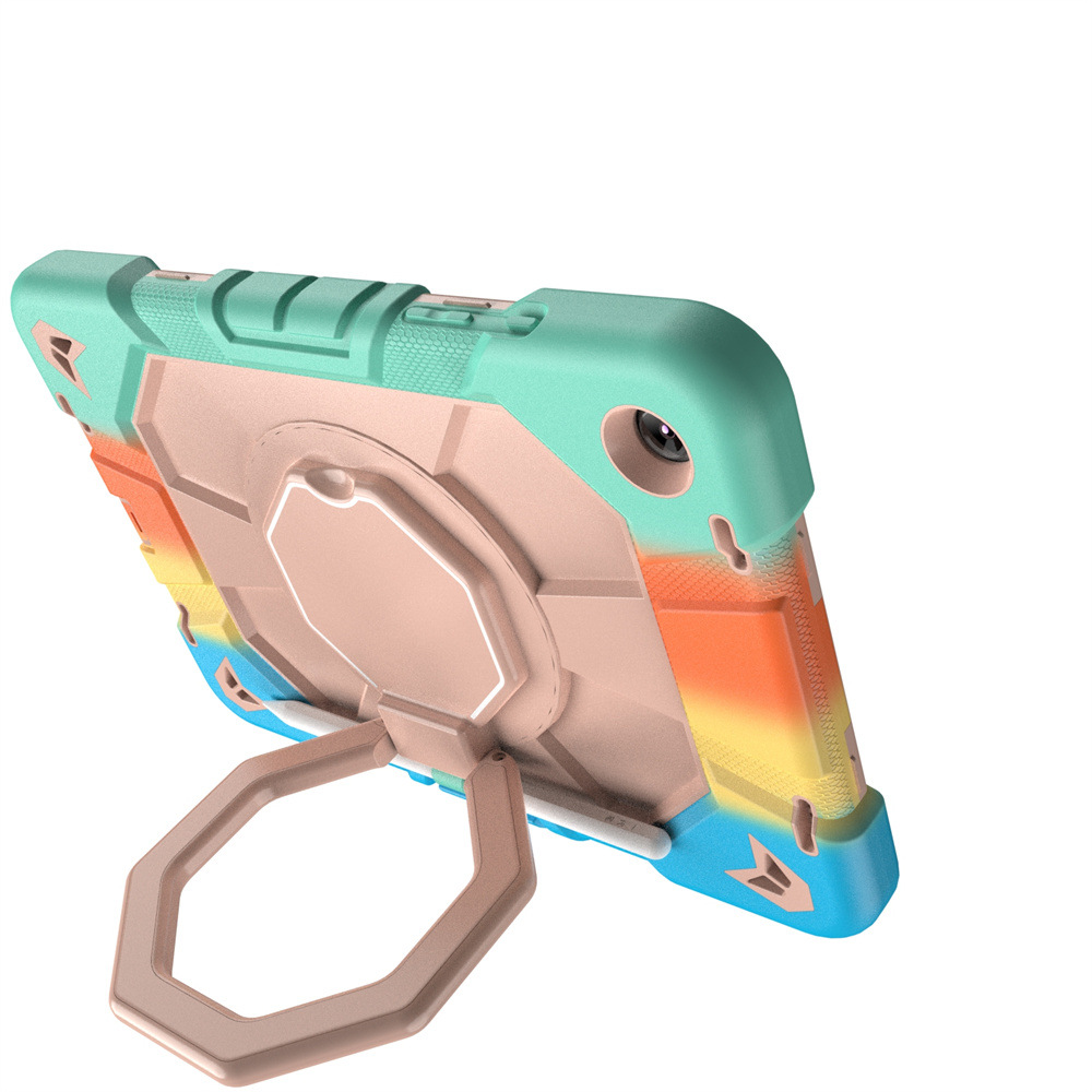 适用iPad10代平板保护套2024pro11防摔AIR7旋转支架A9+硅胶软壳 - 图3