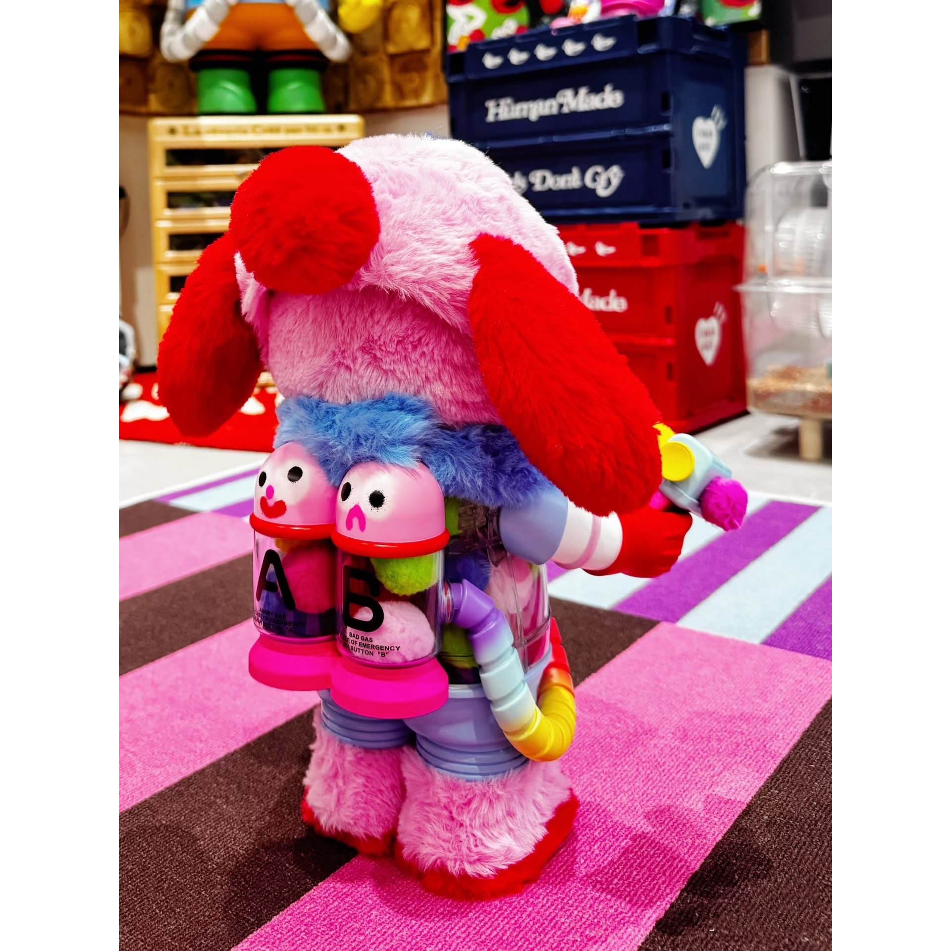 POPMART泡泡玛特MEGA MOLLY 1000体 400体乔恩·伯格曼大娃手办 - 图1