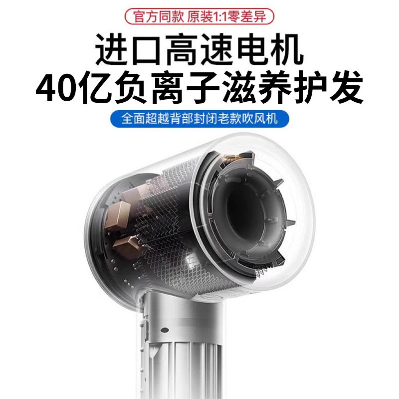 电吹风机负离子家用华强北正品风筒护发静音速干高速大风力不伤发