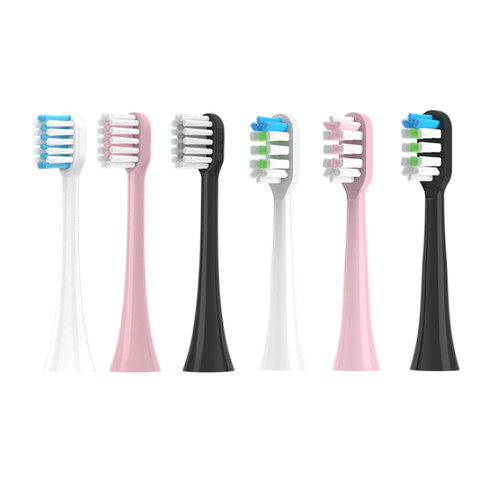 TEETIPS适配千山西马龙电动牙刷头Q5/Q7/Q8/X1/Q15替换S1钻石摆裙 - 图3