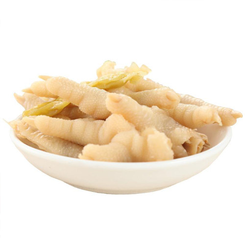 肯乐野山椒凤爪泡椒鸡爪凤节100g*10袋即食辣味怀旧鸡肉零食包邮 - 图2