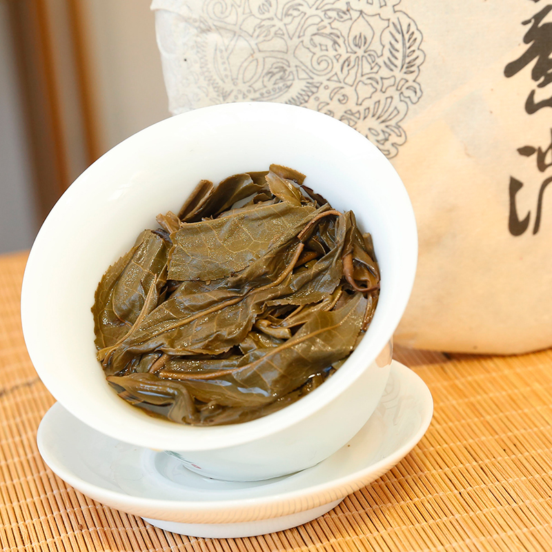 程健茶叶2014年秋意浓普洱茶生茶甲午年老茶冰岛秋茶谷花茶云南茶-图3