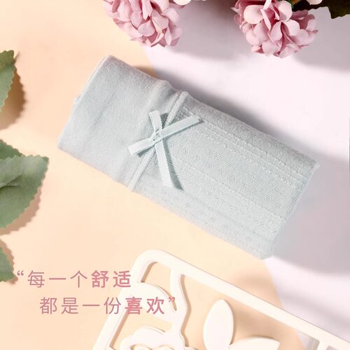 彩田内裤女正品舒适莫代尔纯棉中腰31618石墨烯抗菌棉裆31619高腰 - 图2