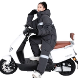 Ветрозащитный утепленный зимний удерживающий тепло защищающий от холода водонепроницаемый электромобиль для велоспорта