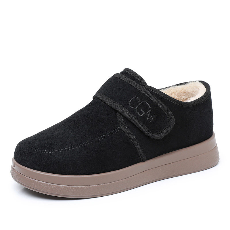 2025冬新款老北京棉鞋加绒加厚保暖雪地靴软底轻便魔术贴妈妈棉鞋,淘宝优惠券,粉丝福利购,淘宝优惠卷