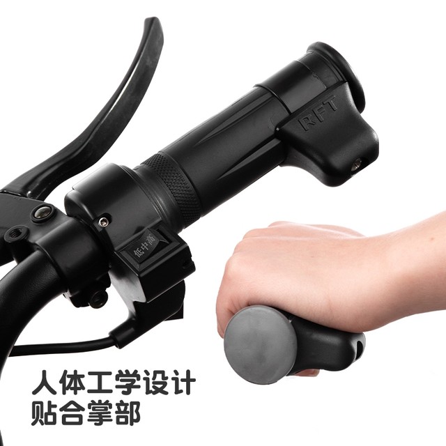 Electric universal sled motorcycle modified handheld throttle clamp speed booster refueling and labor-saving auxiliary