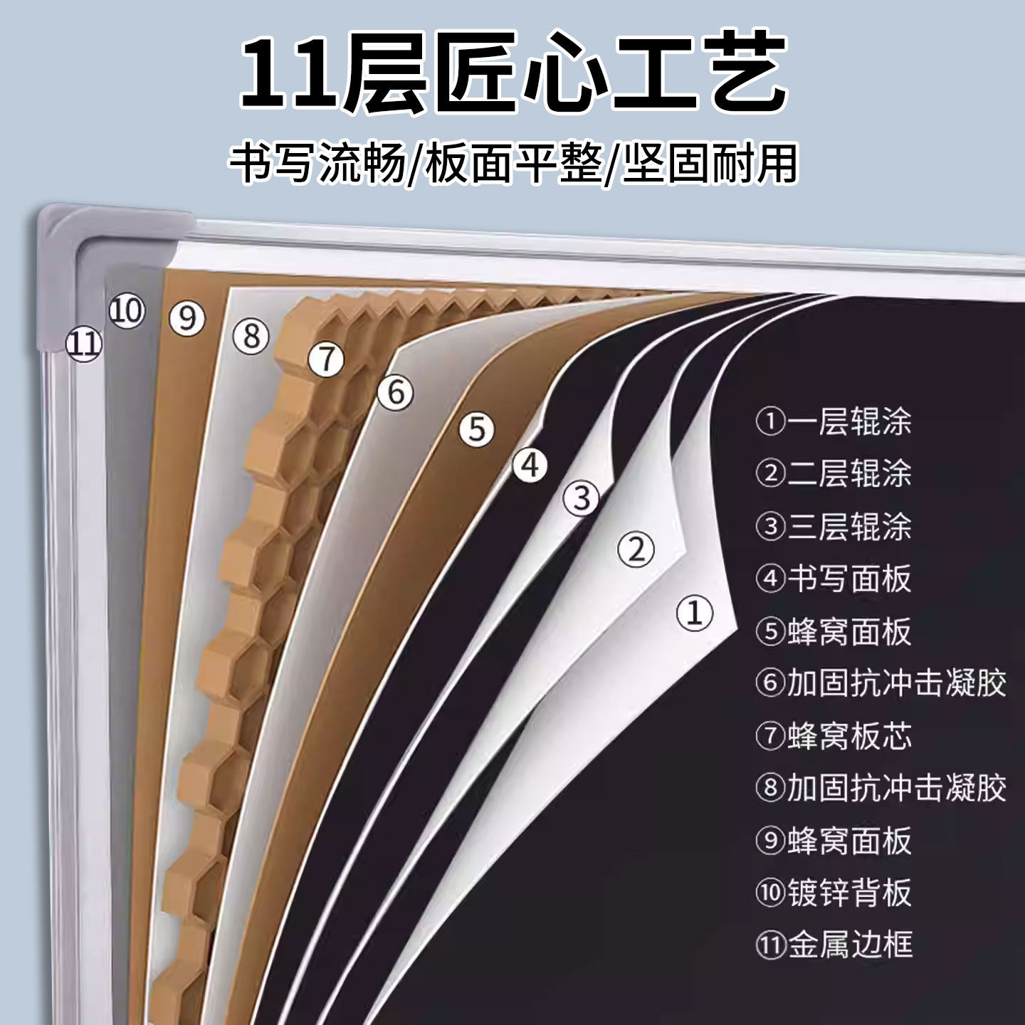 黑板挂式家用教学可擦写小黑板培训磁性广告牌店铺摆摊挂墙式书写板儿童磁性小画板练粉笔学生学习商用绿板