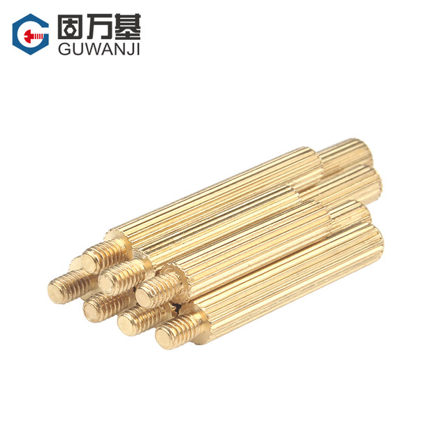 Single-head copper cylindrical round hexagon