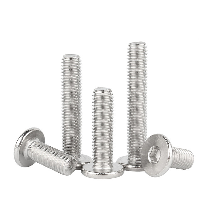 Hexagonal ultra-thin head large flat head