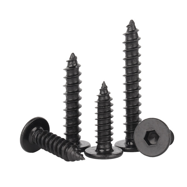 Hexagonal large flat head screw