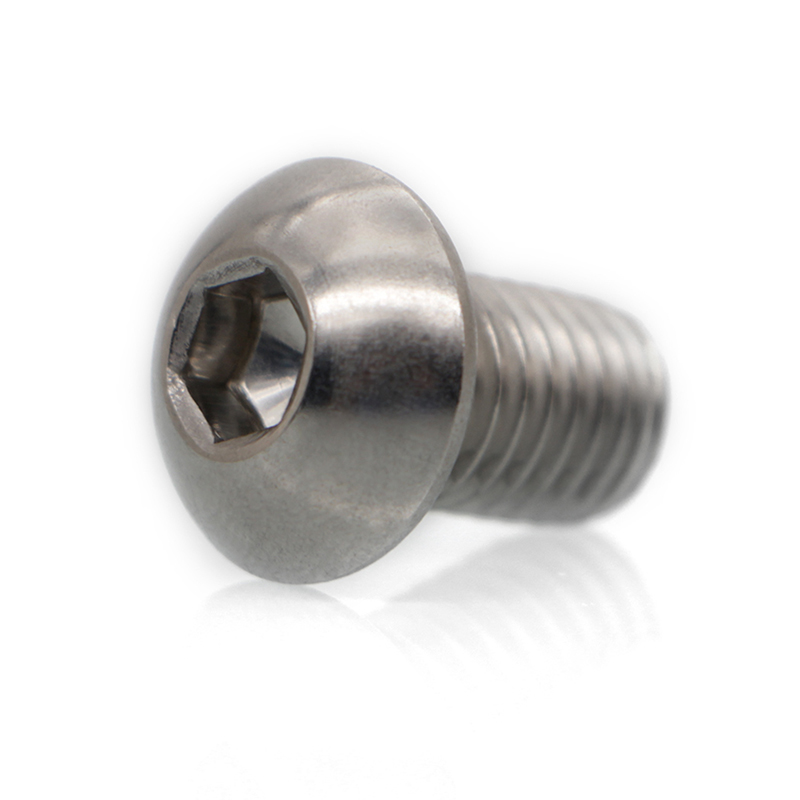 316不锈钢圆头内六角螺栓M8M10M12半圆蘑菇头螺丝钉螺杆 ISO7380 - 图3