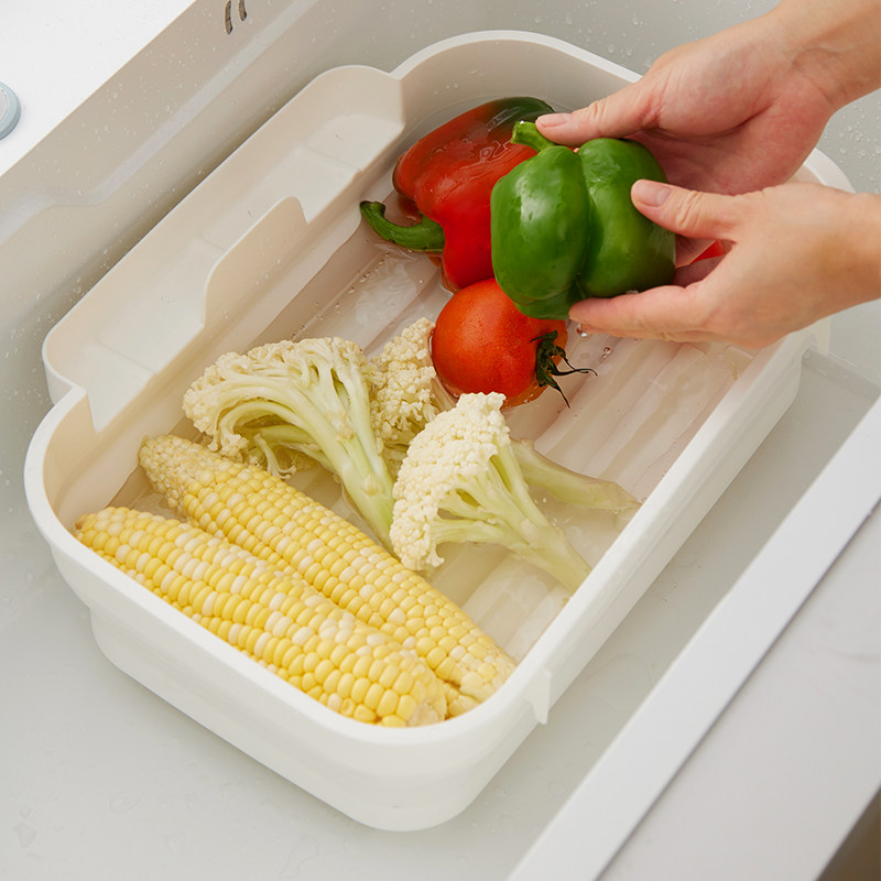 出口可折叠晾碗架碗碟篮架厨房便携餐具放碗筷沥水架洗菜篮收纳架,淘宝优惠券,粉丝福利购,淘宝优惠卷