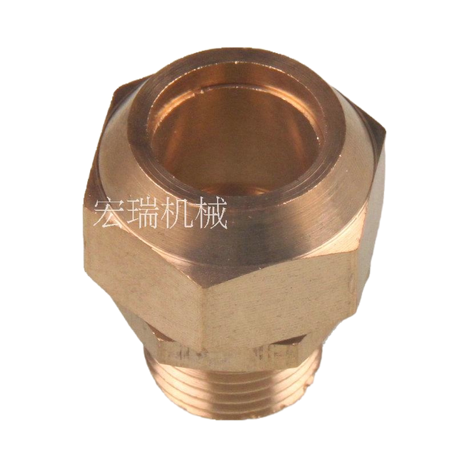 External threaded flare copper pipe outer wire flaring direct