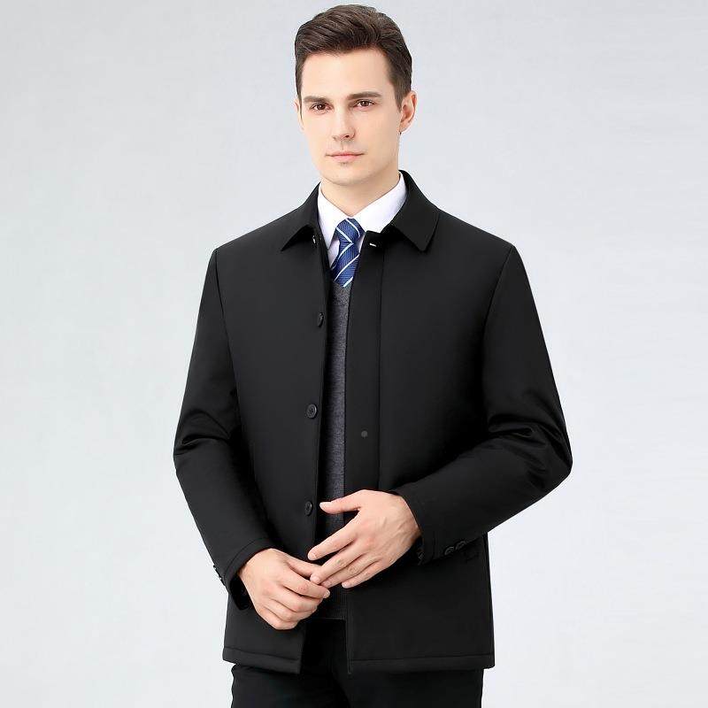 冬装新款男式棉服中保年老2187-R男士双层翻领暖爸爸袄棉衣棉厚外,淘宝优惠券,粉丝福利购,淘宝优惠卷