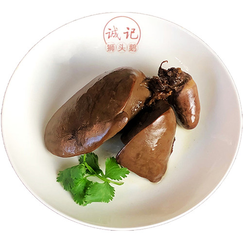 潮汕澄海熟食诚记卤鹅肝粉肝汕头特产卤味狮头鹅250g左右真空顺丰 - 图3