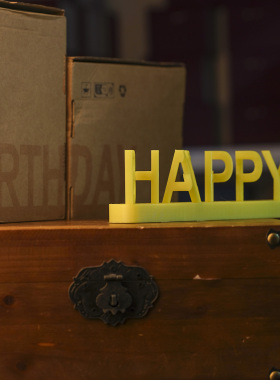 HappyBirthday生日摆件