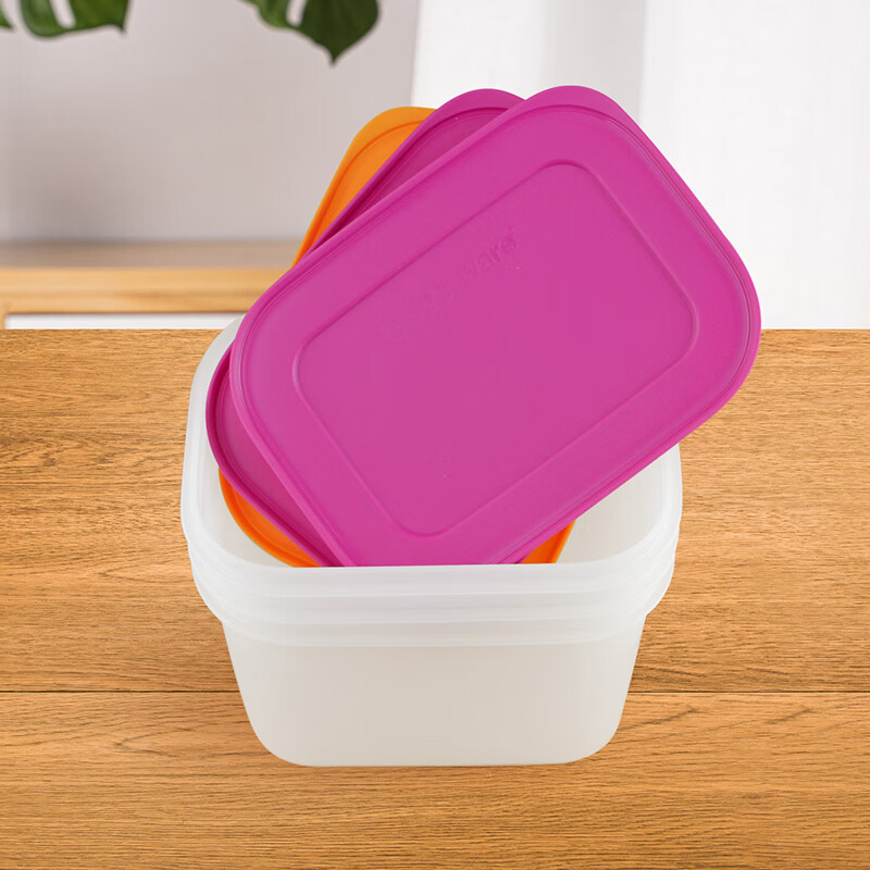 特百惠（Tupperware）保鲜盒新冷冻雪影系列冰箱冷冻冷藏套装密封 - 图3