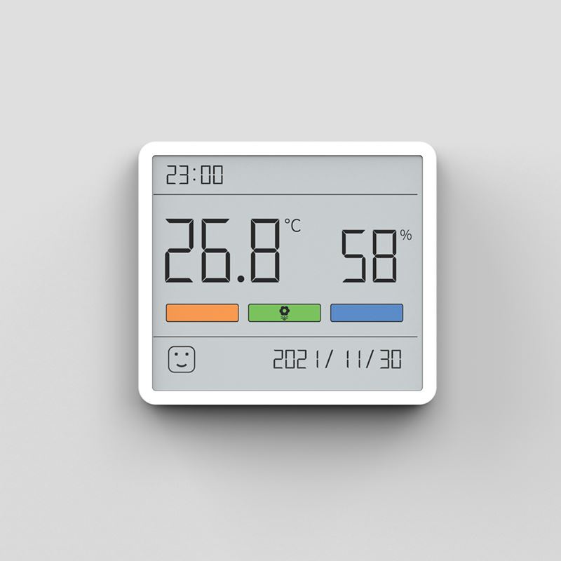 杜克TH1温湿度计室内时钟家用高精度表数显电子壁挂式仪器-图3