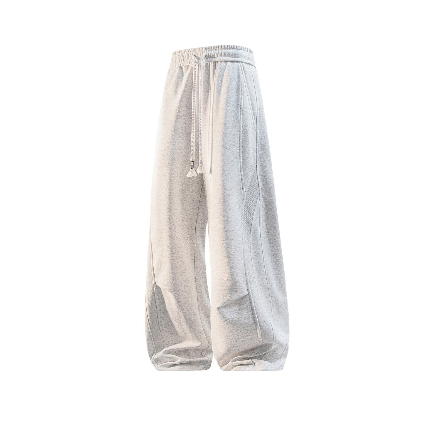 WASSUP美式cleanfit重磅解构款运动卫裤男2026新款休闲弯刀阔腿裤,淘宝优惠券,粉丝福利购,淘宝优惠卷