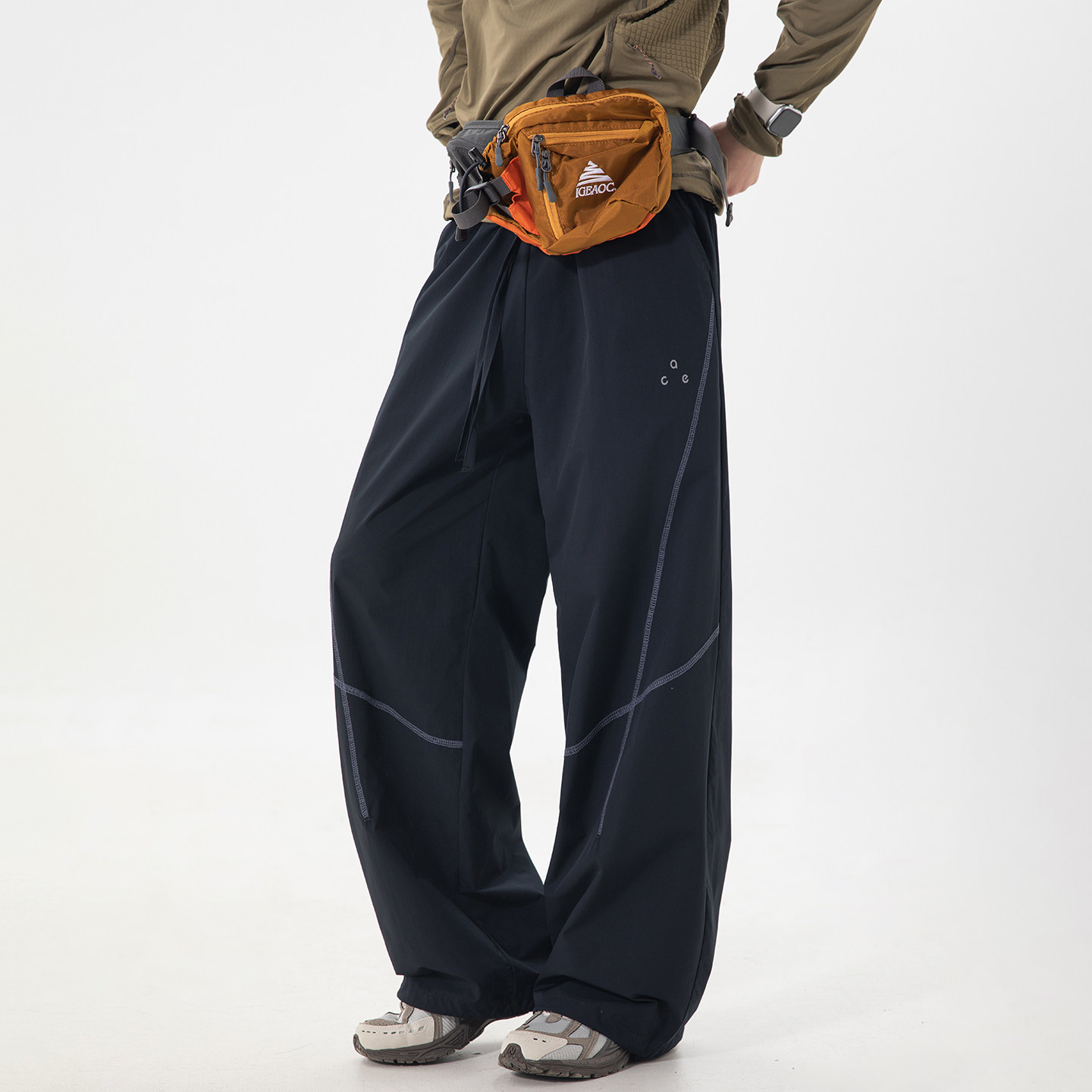 WASSUP美式机能哈苏线速干冲锋裤男春秋户外运动登山休闲阔腿长裤,淘宝优惠券,粉丝福利购,淘宝优惠卷