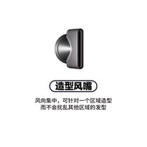 Styling wind nozzle suitable for Huaqiang North Hair Dryer Wind Mouth Accessories Styling Electric Hair Dryer Original Set Wind Diffusion Mouth