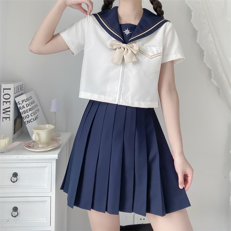 小瑾原创雪川中JK制服正品甜美日系校服水手服学院风班服套装女秋