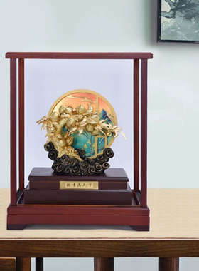 铜礼阁金箔画教师节礼物可定制
