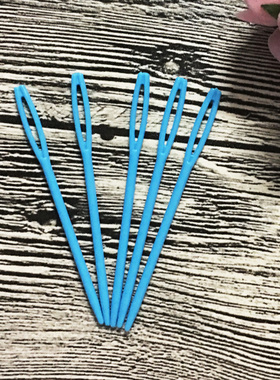 diy彩色毛线编织塑料针