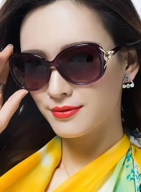 新款太阳镜女高清防紫外线圆脸明星同款太阳眼镜女士墨镜防晒遮阳