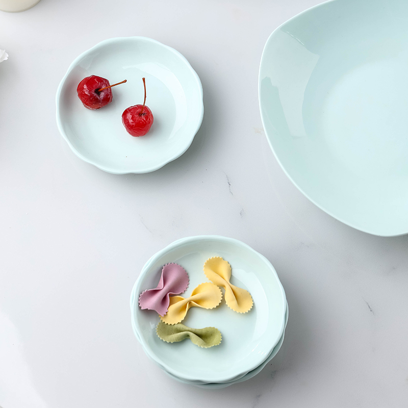 家用日式陶瓷吐骨碟味碟小碟子 酱醋蘸料碟子调味碟小盘子酱油碟 - 图2