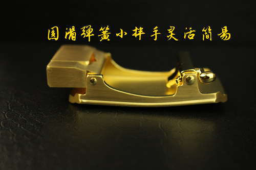 飞龙纯铜皮带扣头自动扣卡槽实心裤带头卡子配件3.45cm腰带扣头男 - 图3