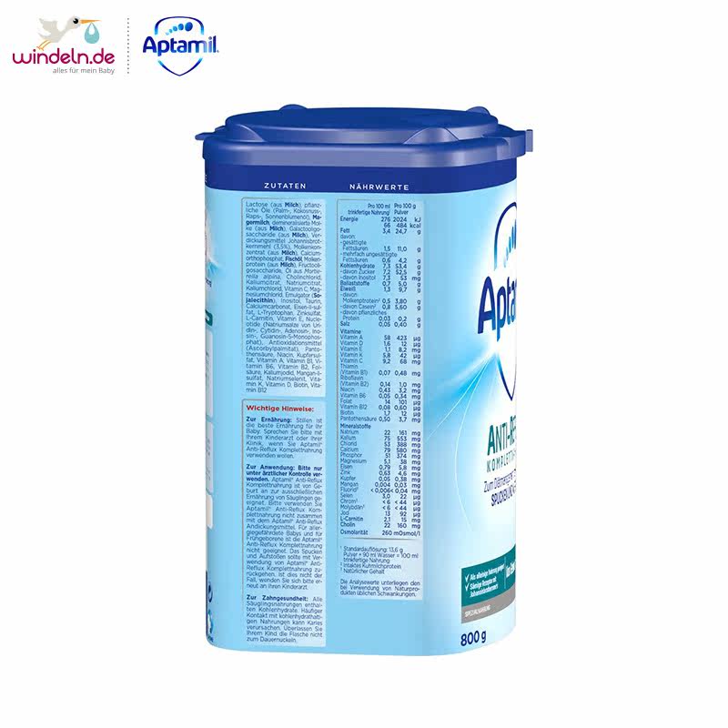 德国发货爱他美anti-reflux奶粉 windeln海外防腹泻/抗过敏奶粉