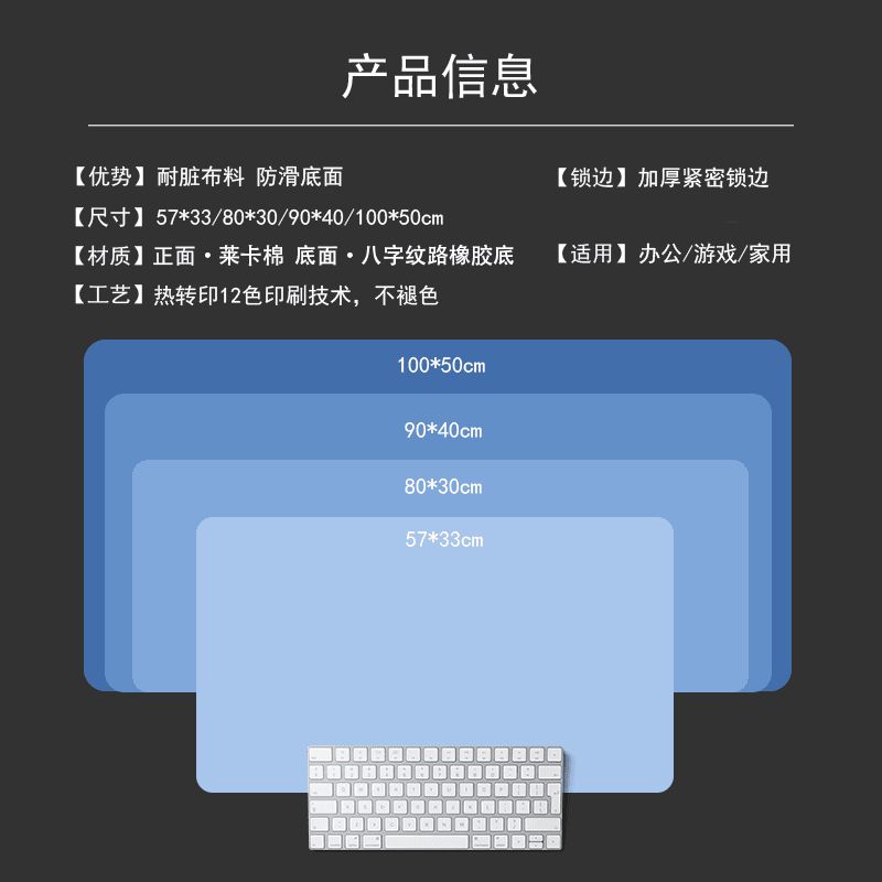 萨勒芬妮英雄联盟鼠标垫超大号金克丝LOL电竞动漫游戏办公桌垫子