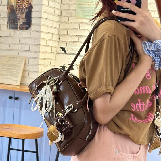 Hui Yunzhen's same style bag with large capacity on the shoulder