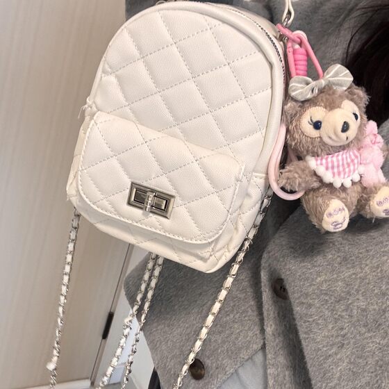 Diamond chain shoulder new summer cute small backpack