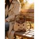 Plush super popular office bag autumn and winter crossbody small square bag