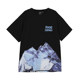 PCMY Snow Mountain ins same style five-sleeve national trend T-shirt
